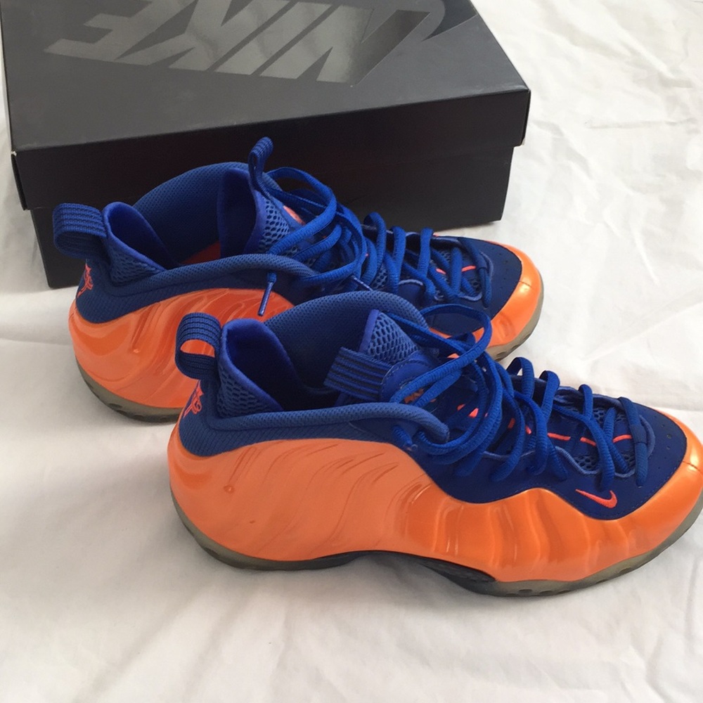 Orange/ Blue Air Foamposite One Size:10